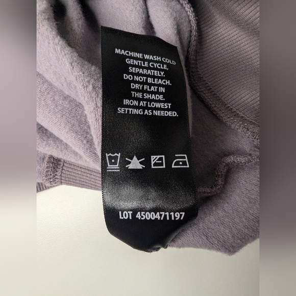 Buffalo David Bitton Womens Large Purple Leopard Print Hoodie - No Pockets - Picture 8 of 13